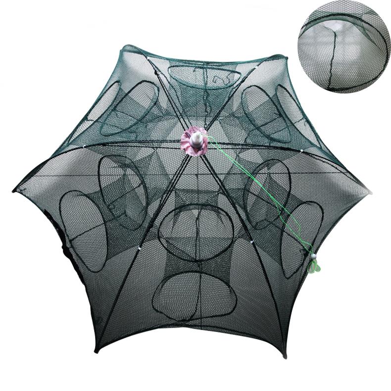 Automatic foldable strengthened fish catcher