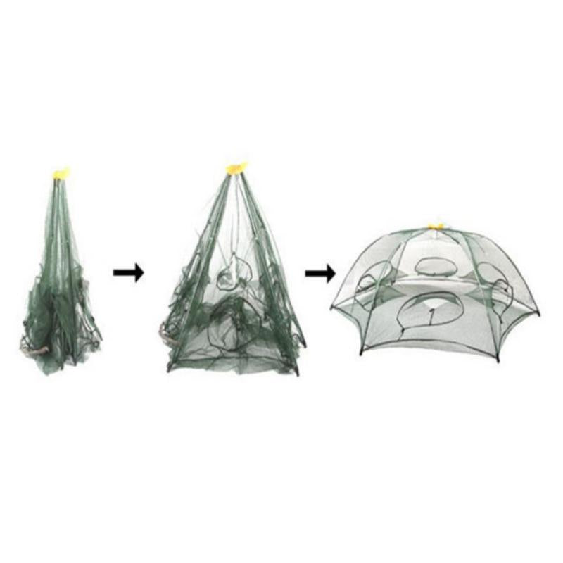 Automatic foldable strengthened fish catcher